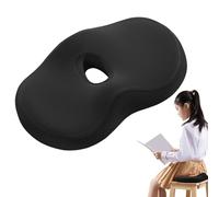 Paodduk Donut Pillow,Memory Foam Desk Chair Cushion - Ergonomic Comfort Support, Pressure Relief Pad for Hip, Coccyx, Car, Office, Gaming, Long Sitting, Wheelchair