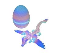 Paodduk Dragon Egg - Flying Dinosaur Figurines - Articulated Action Surprise Creative Stress Relief Toy for Easter Stuffers Birthday Favors Home Decor