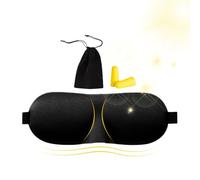 Paodduk Eye Cover for Sleeping | Breathable Blackout Night Blindfold - Light Blocking 3D Sleeping Eye Cover | for Travel Airplane Yoga Nap Relaxation Rest Office