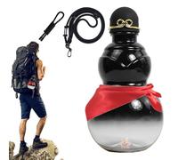 Paodduk Gourd Bottle - 900ml Chinese Drinking Kettle | Travel Drink Jug,for Outdoor Enthusiasts Gardeners Hiking Camping Trips Picnics Beach Gym Daily Commute Gardening Collectors