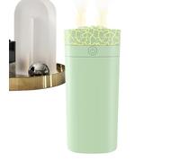 Paodduk Humidifiers for Bedroom | USB-Powered Flame Diffuser - Quiet Misting Tool with Large Capacity Air Purifier Accessories for Pet Indoor Room Travel Hotel Car Nursery Baby Kids