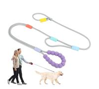 Paodduk Lead for Small Dogs | Adjustable Rope Dog Lead | Anti Lost Padded Safe Harness for Walking Hiking Beach Camping Training Outside Puppy