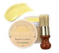 Paodduk Leather Restorer | 8oz Fast-Acting Conditioner with Brush | Leather Restore - for Car Interior Furniture Couch Sofa Purse Bag Upholstery