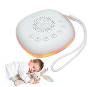 Paodduk Portable White Noise Machine, Portable Sleep Calming Accessories, Toddler Soothing Sleep Aid USB Rechargeable with Nature Sounds for Bedroom Nursery Travel