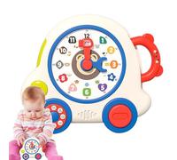 Paodduk Teaching Clock,Funny Clock Learning Machine | Learning Clock for Kids, Telling Time Teaching Clock for Classroom Playroom Nursery Kids Room