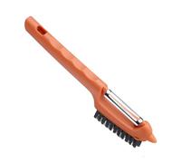 Paodduk Vegetable Brush, Vegetable Scrubber, Carrot Peeler, Potato Brush, Flexible Food Peeler, Multifunctional Removable Vegetable Brush for Kitchen, Vegetables and Restaurants
