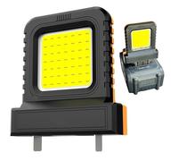 Paodduk Work Lights for Garage | 21V Battery Powered LED Flood Lights - Bright Waterproof Flashlights for Electrical Installation Mechanics Electricians Car Repair Outdoor Job Site