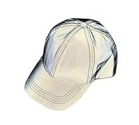 PAODIKUAI Men and Women Night Reflective Hat Runner Cap Visor Bucket Hat Flash Rave Festival Boonie Cap, Child-baseball Cap, M