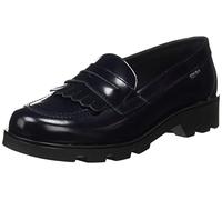 Paola 854121 School Uniform Shoe, Blue, 4 UK