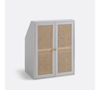 Paola Base Cabinet Grey/Natural