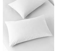 Paoletti 200 Thread Count Cotton Housewife Pillowcase Pair