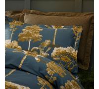 Paoletti Arboretum 200 Thread Count Cotton Sateen Cord Piped Pillowcase Pair
