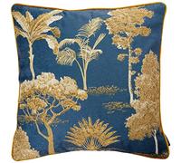 Paoletti Arboretum Cushion Cover, Blue, 50 x 50cm