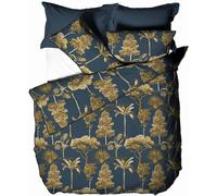 Paoletti Arboretum Pillowcase (Pack Of 2) - Blue - Blue - One Size
