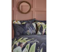 Artemis 200 Thread Count Botanical Piped Pillowcases Paoletti Multi One Size