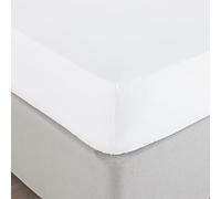 Paoletti Bamboo Single Fitted Sheet, Cotton, Bamboo, White