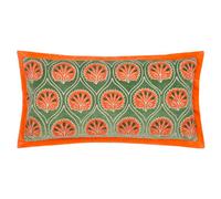 Paoletti Casa Embroidered Feather Filled Cushion