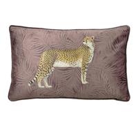 Paoletti Cheetah Forest Cushion Cover - Blush - Blush - One Size