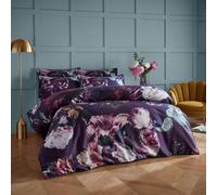 Paoletti Cordelia Floral Multi Coloured Cotton Duvet Cover Set
