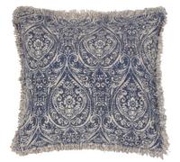 Paoletti Durelle Damask Fringed Cushion Cover