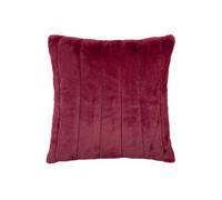 Paoletti Empress Large Polyester Filled Cushion Ruby, Red