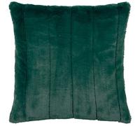 Paoletti Empress Large Square Cushion Cover, Emerald, 55 x 55cm