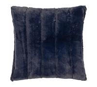 Paoletti Empress Square Cushion Cover, Navy, 45 x 45cm