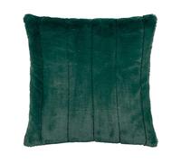 Paoletti Empress Large Square Cushion Cover, Emerald, 55 x 55cm