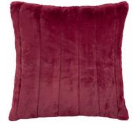 Paoletti Empress Large Square Cushion Cover, Ruby, 55 x 55cm