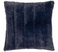 Paoletti Empress Square Cushion Cover, Navy, 45 x 45cm
