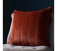 Paoletti Empress Faux Fur Feather Rich Filled Cushion