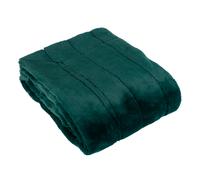Paoletti Empress Faux Fur Throw - Emerald - One Size