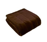 Paoletti Empress Faux Fur Throw, Brown, 140 X 200Cm