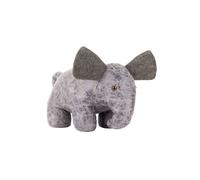 Ernest Elephant Faux Leather Novelty Door Stop Paoletti Grey One Size