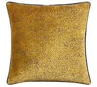 Paoletti Estelle Polyester Filled Cushion,Gold/Black
