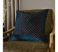 Paoletti Evoke Cut Velvet Cushion Cover
