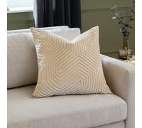 Paoletti Evoke Cut Velvet Cushion Cover