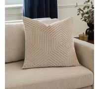 Paoletti Evoke Cut Velvet Polyester Filled Cushion