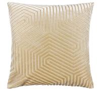 Paoletti Evoke Cushion Cover,Ivory,45 x 45cm