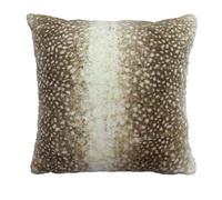Paoletti Fawn Feather Filled Cushion, Multi, 50 x 50cm