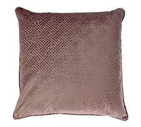 Paoletti Florence Polyester Filled Cushion, Blush, 55 x 55cm