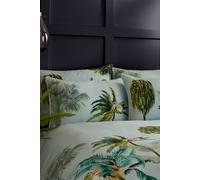 Forsteriana 200 Thread Count Tropical Piped Pillowcases Paoletti Multi One Size