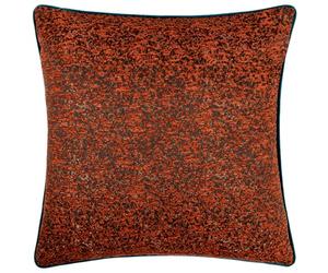 Paoletti Galaxy Chenille Piped Cushion Cover, Copper
