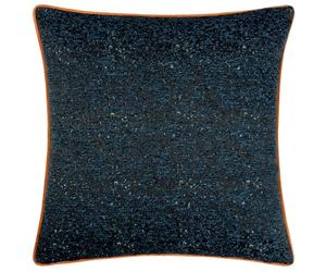 Paoletti Galaxy Chenille Piped Cushion Cover, Navy