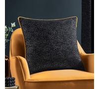 Paoletti Galaxy Chenille Piped Feather Rich Filled Cushion