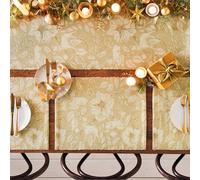 Paoletti Gold Stag Table Runner and Placemat Bundle