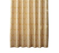 Paoletti Horto Eyelet Curtains - Ochre Yellow - 90in x 54in - Ochre Yellow - 100% Polyester