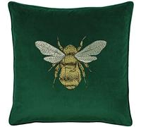 Paoletti Hortus Cushion, Emerald, 50 x 50cm