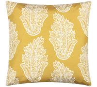 Paoletti Kalindi Paisley Outdoor Cushion Cover, Saffron, 43 x 43cm