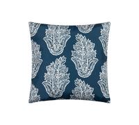 Paoletti Kalindi Paisley Water & UV Resistant Reversible Outdoor Cushion in Navy | Size: 43 cm x 43 cm Paoletti Navy 43 cm x 43 cm